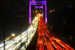 Ночной Стамбул - мост