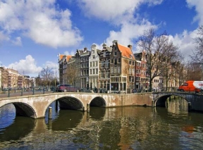 Экскурсия по Амстердаму включая круиз по каналам и посещение алмазной фабрики